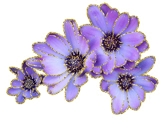 4 purple flower