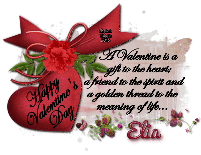 Valentine Gift ~ Elia