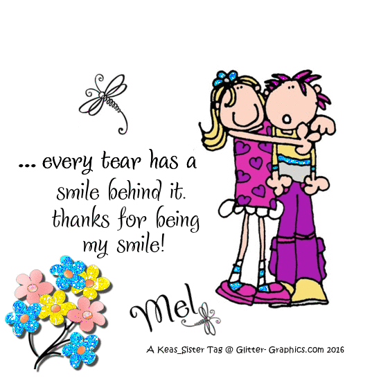 Mel - Tear - Smile - Friend