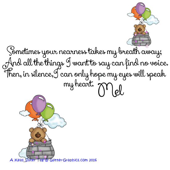 Mel - In Nearness -No Voice -Bear In Balloon