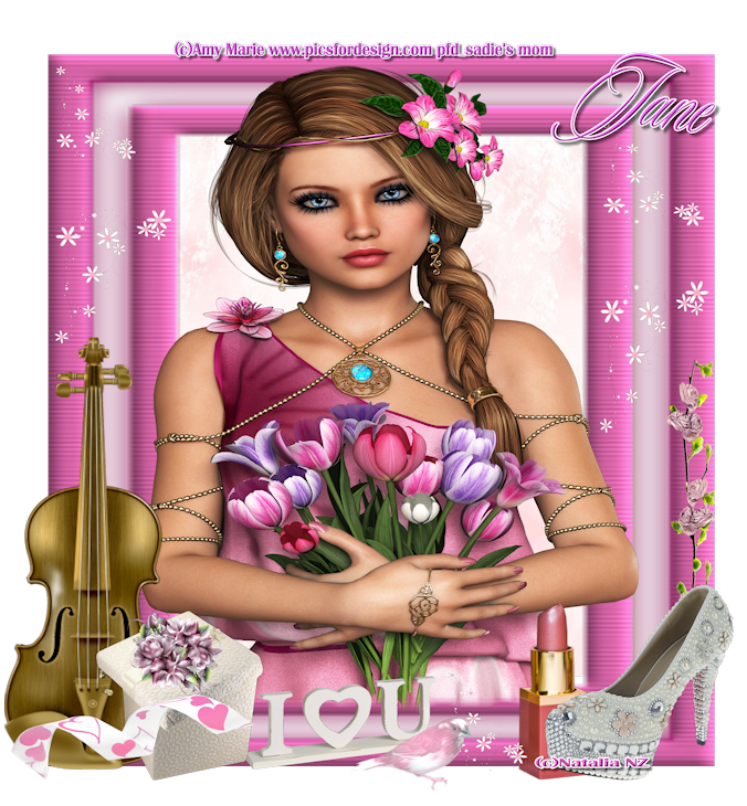 Woman in Pink - Jane