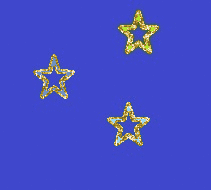 blue glitter