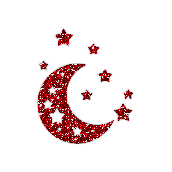 moon and stars