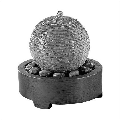 Silver Round Fountain