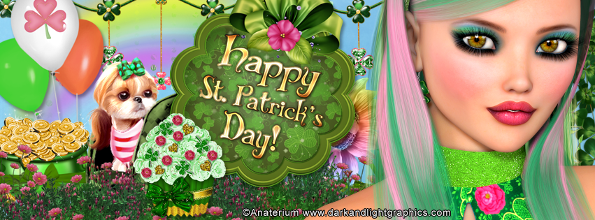 Cute and Lucky FB cover