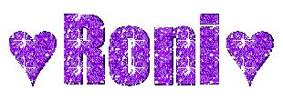 Purple Glitter-Roni