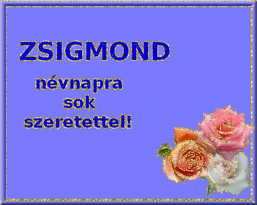 Zsigmond nameday