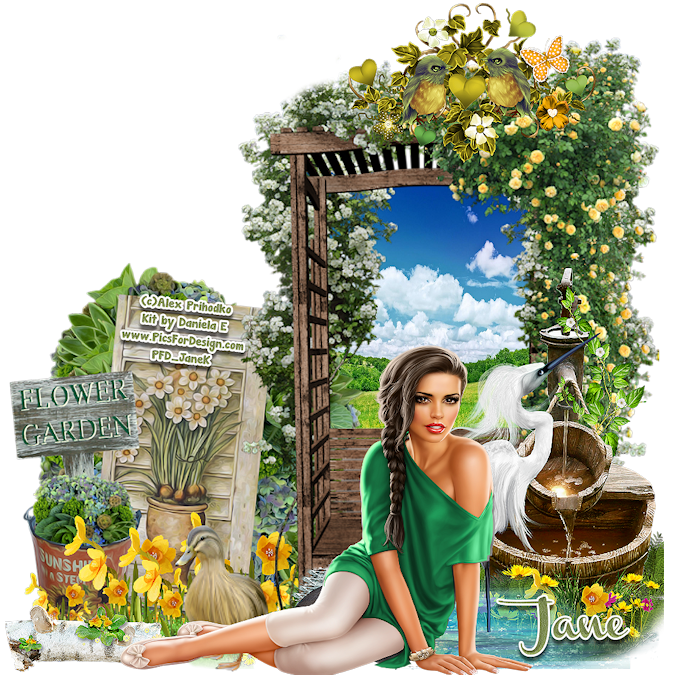 Flower Garden - Jane