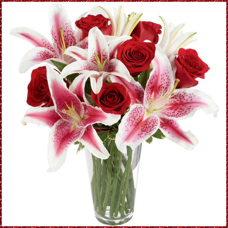 rosas and lilies