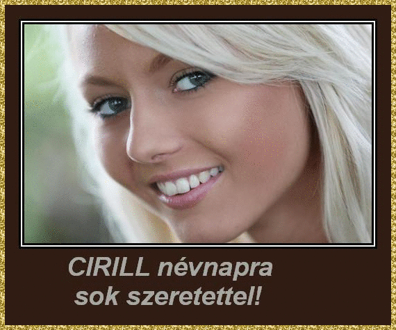 Cirill nameday