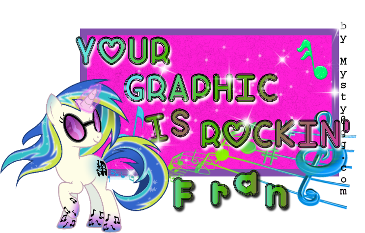 Fran, your graphics are rockin