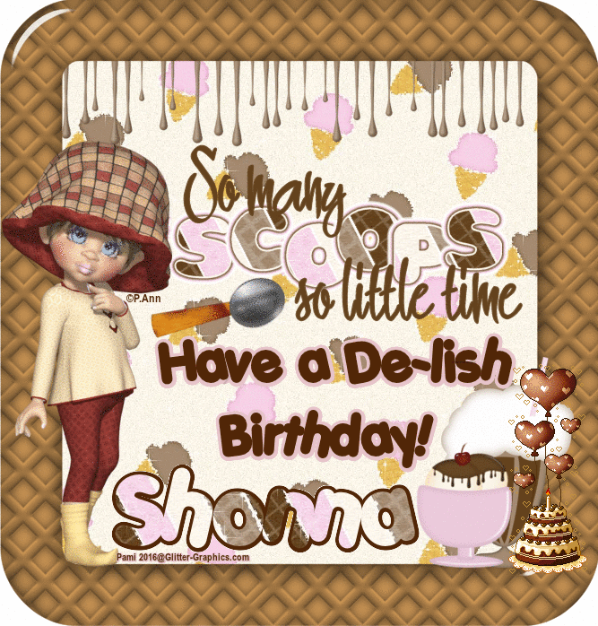 Happy Birthday ~ Shonna