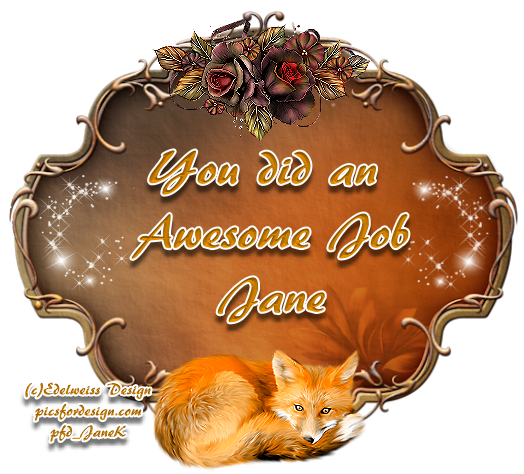 Fox, Awesome Job - Jane