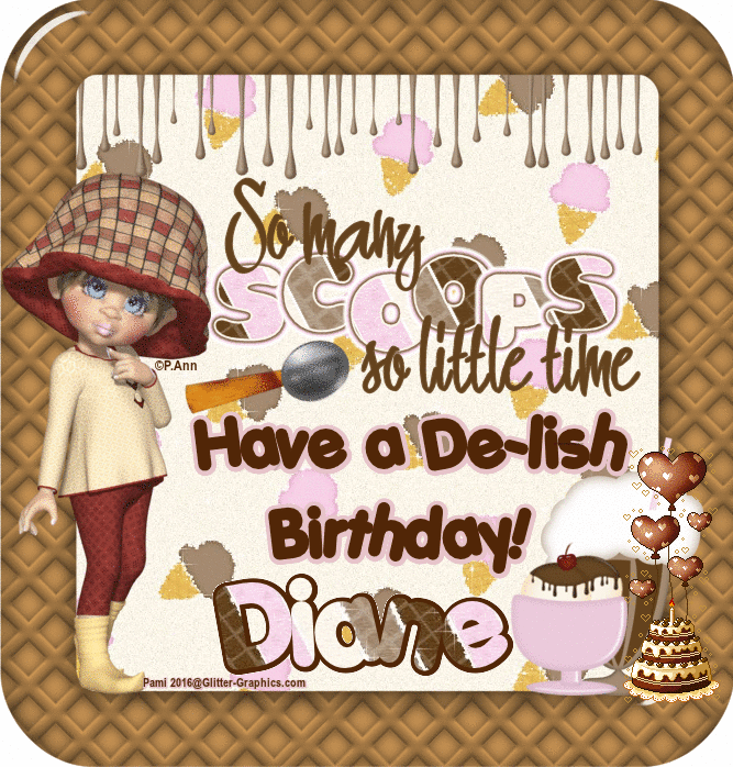 Happy Birthday ~ Diane