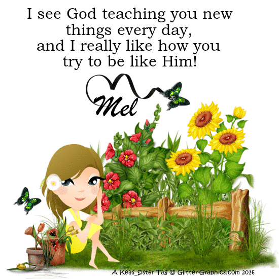Mel - God - Teaching - Butterflies