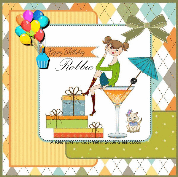 Robbie - Gifts - Ribbon - Cup Cake - Drink