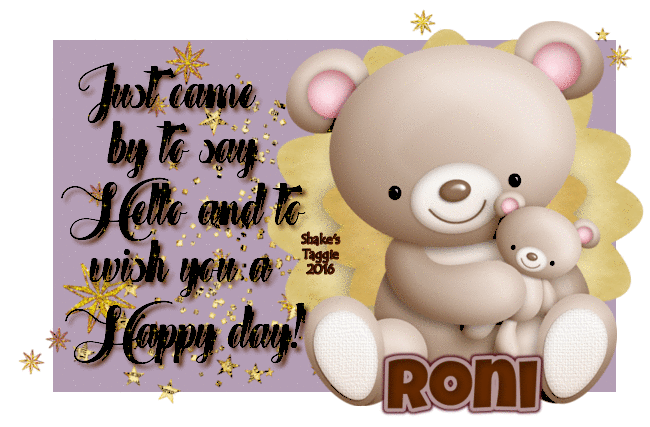 Hello N Happy Day ~ Roni