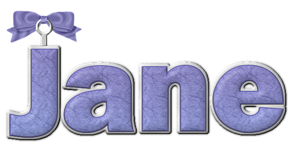 Purple bow - Jane