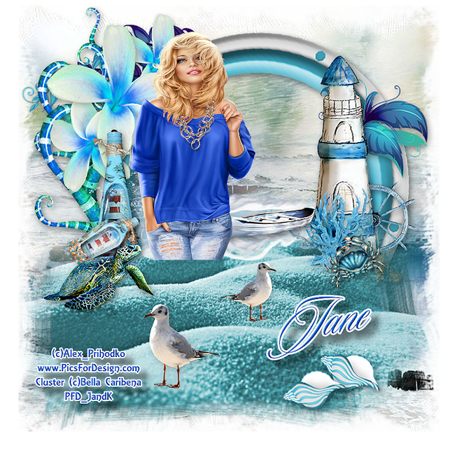 Paradise in Blue - Jane