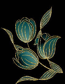 blue tulips