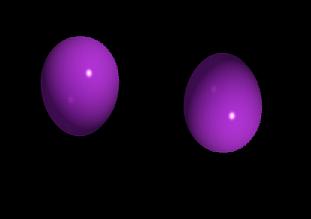 purple eggs