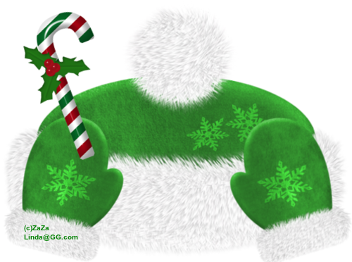 Green Hat & Mittens