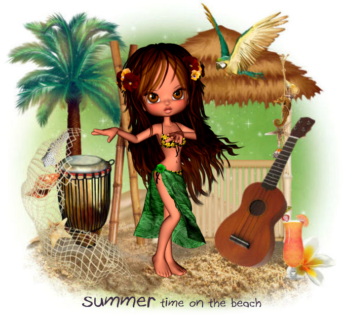 Summer Time On The Beach