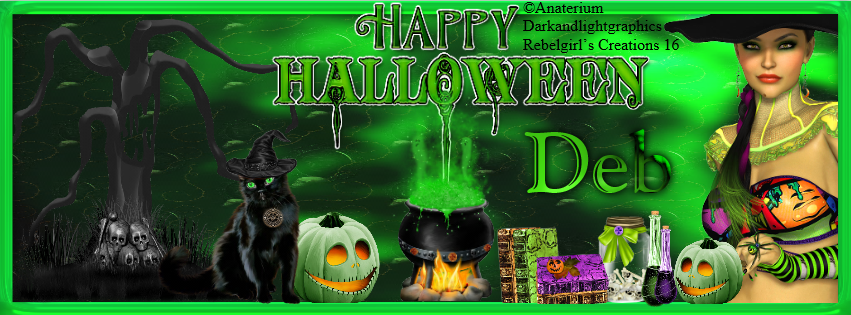 Deb -Happy Halloween fb cover