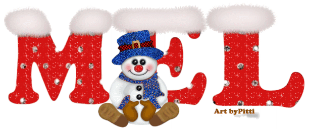 Cute snowman - Mel