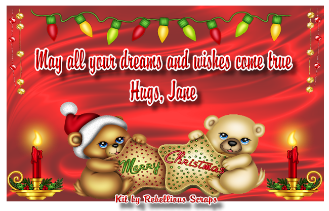 May all your dreams - Jane