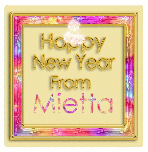 Happy New Year- Mietta