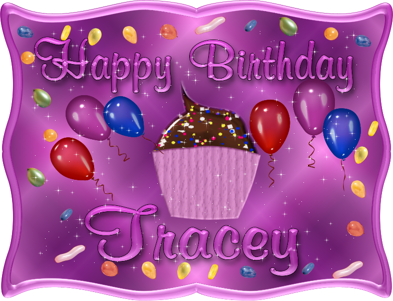 Happy Birthday Tracey