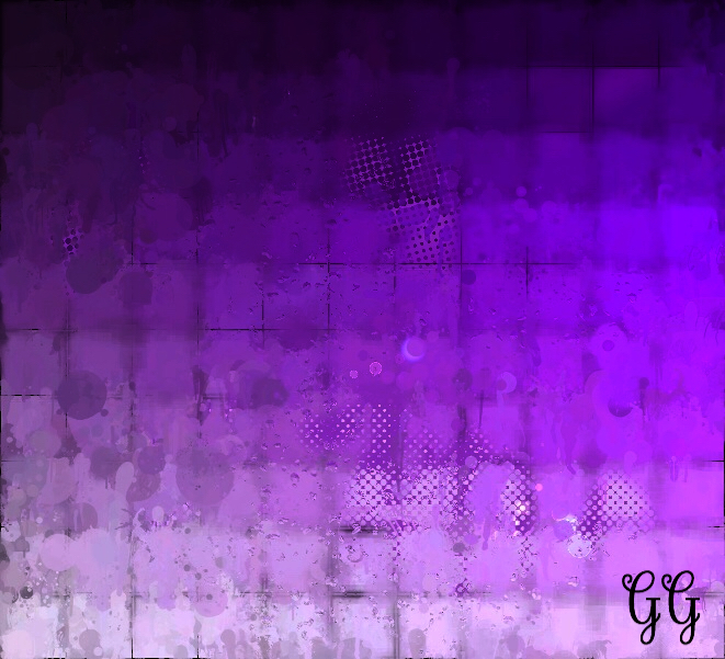 Drip dotted purple and blue background
