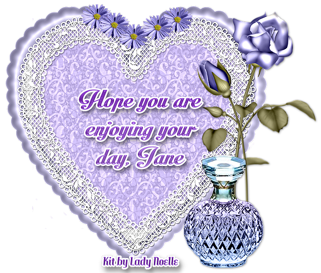 Enjoying your day - Jane