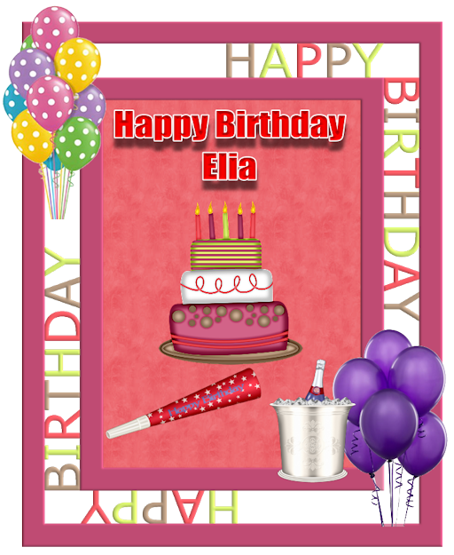 Happy Birthday - Elia