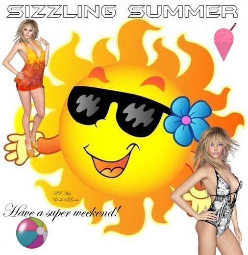 Sizzling Summer Happy Weekend