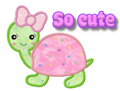Girlie turtle