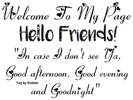 Welcome