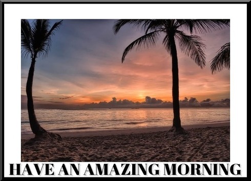 HAVE AN AMAZING MORNING