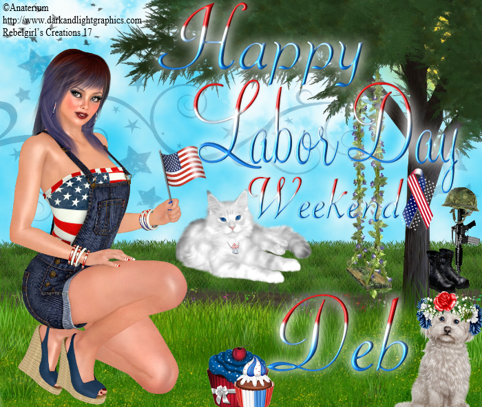 Deb -Happy Labor Day Weekend