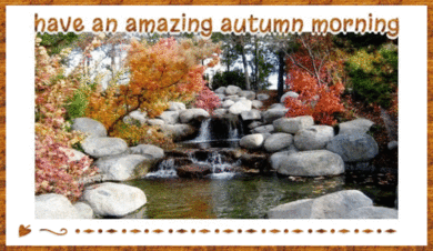 havw an amazing autumn morning ðŸ