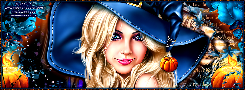 Halloween Blue Facebook Cover