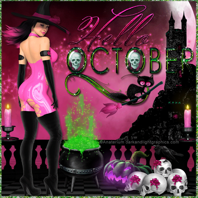 Hello October (witchy)