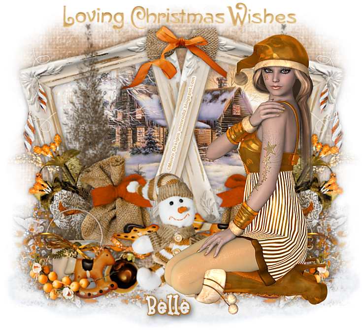 LovingChristmasWishes~Belle