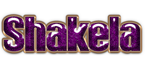 Purple with gold trim - Shakela