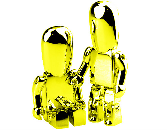 ReachOutRobotYellowGold