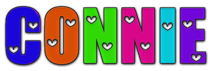 COLOR LOVE LETTER CONNIE TEXT