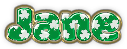St. Patty's name - Jane