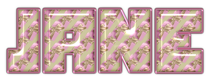Pretty pink bows - Jane