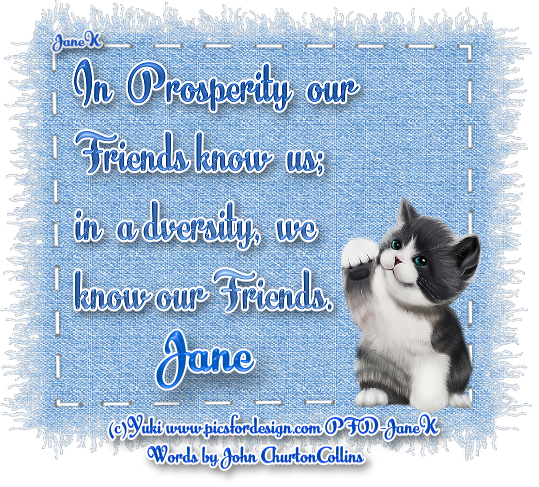 In Prosperity - Jane